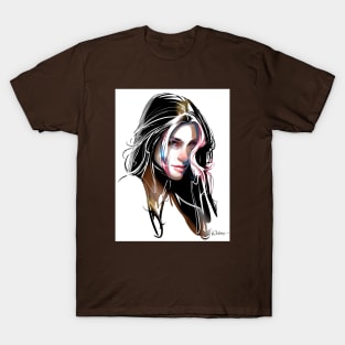 Portrait Girl T-Shirt